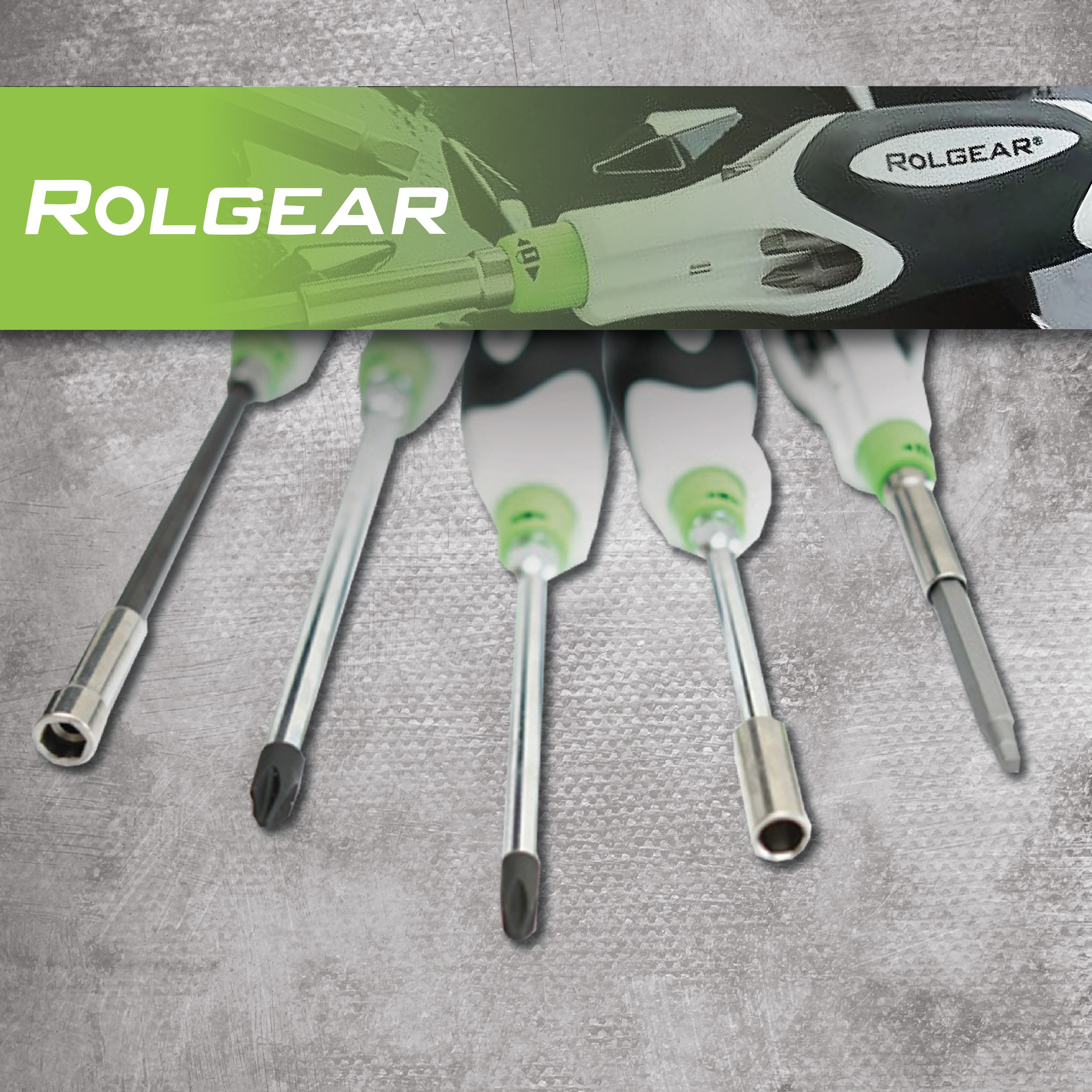 ROLGEAR - Made In Canada! Patented Roller Bearing Ratcheting Mechanism Makes For The Smoothest And Best Quality Screwdriver On The Market