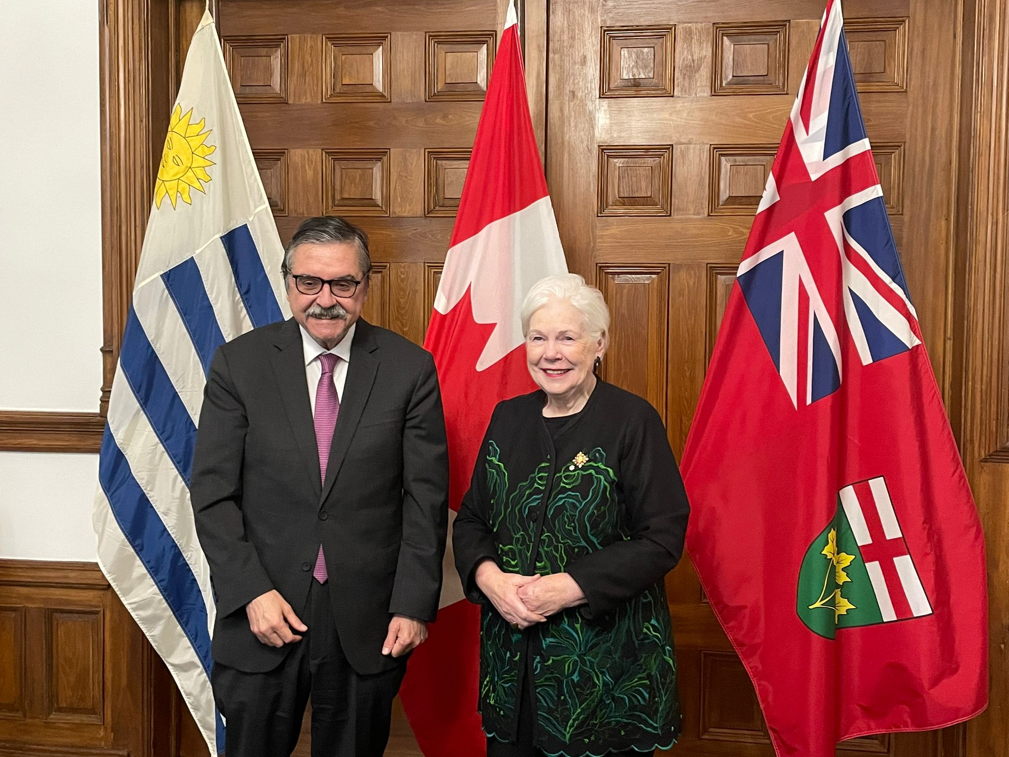 Metting with the Honourable Elizabeth Dowdeswell.