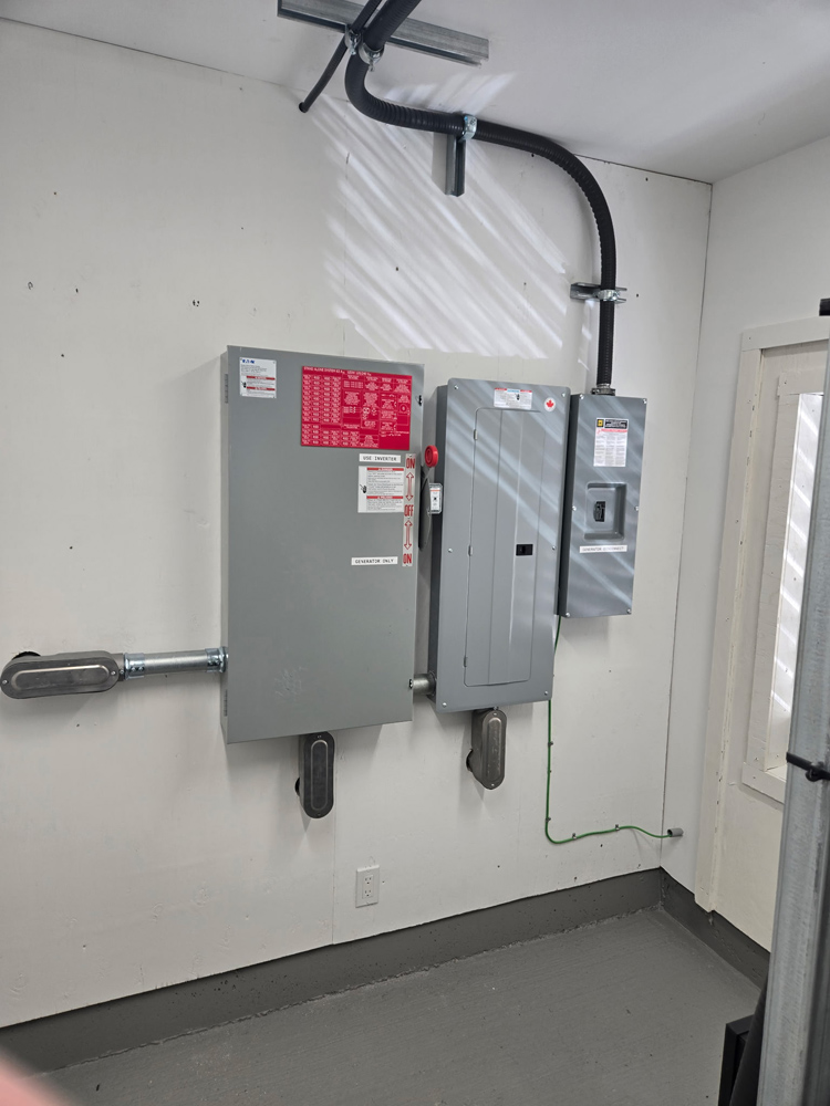 Solar panel box