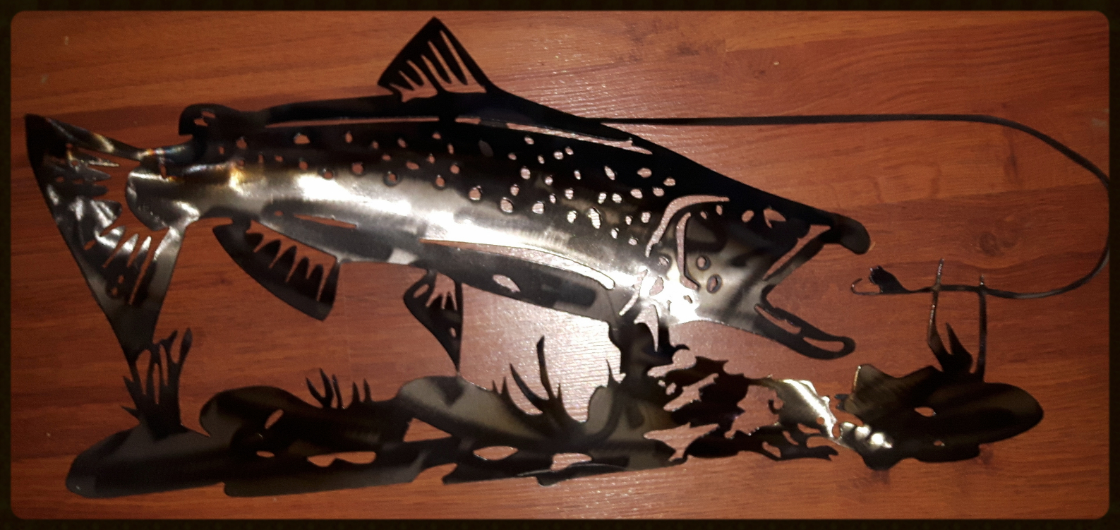 Metal Art, Fishing, Campbell river BC, Vancouver island BC, Vancouver BC, Victoria BC, British Columbia,Alberta