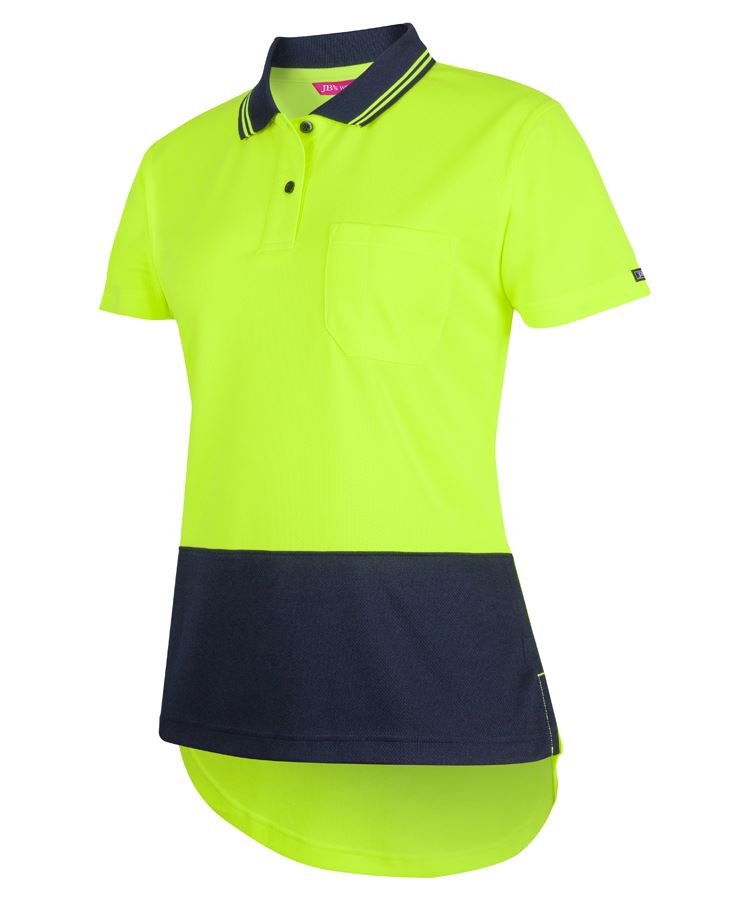 Womens Drop Tail S/S Polo - 6HDS1