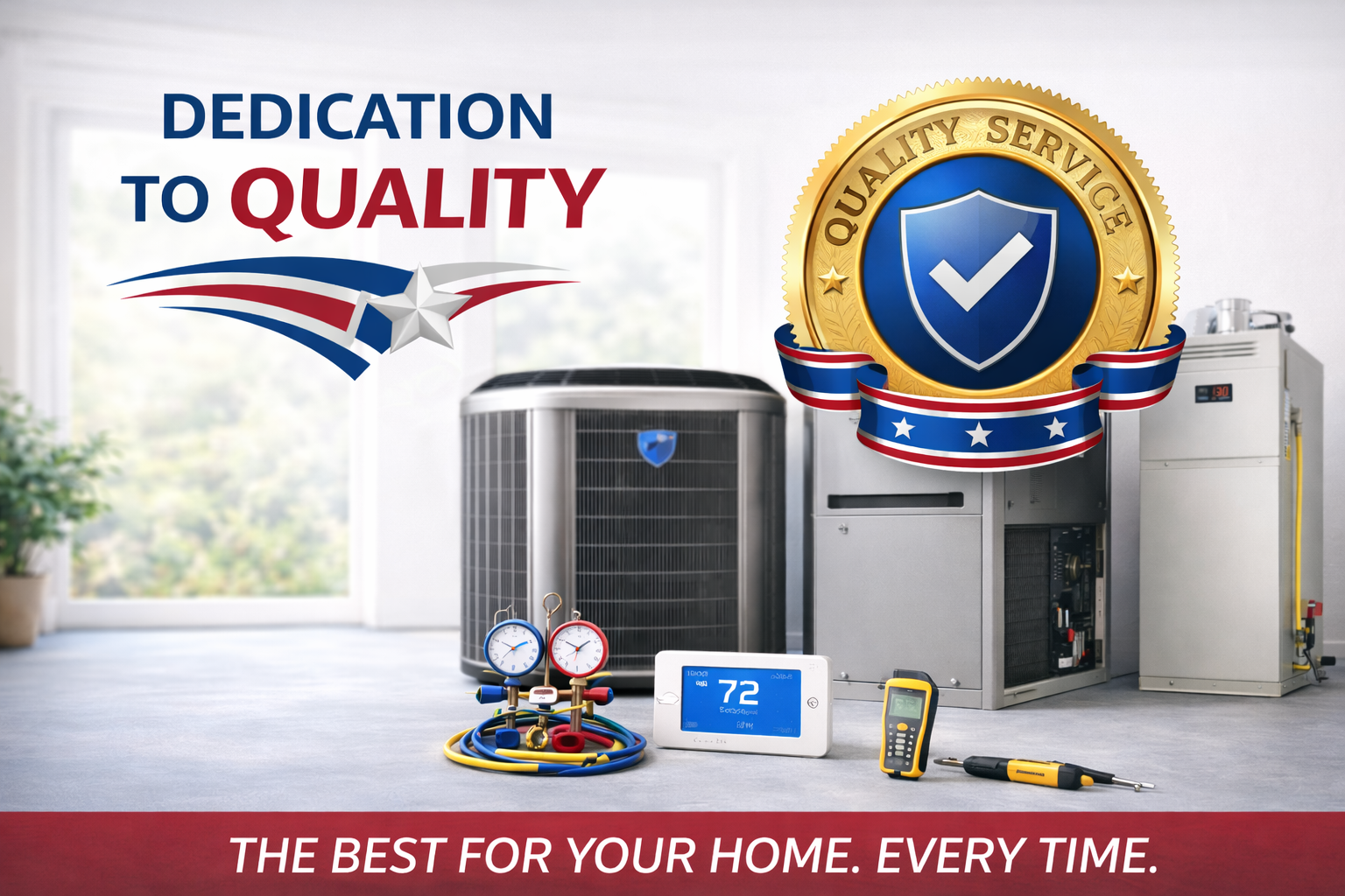 Smiling worker wearing an orange safety vest in a modern office environment.