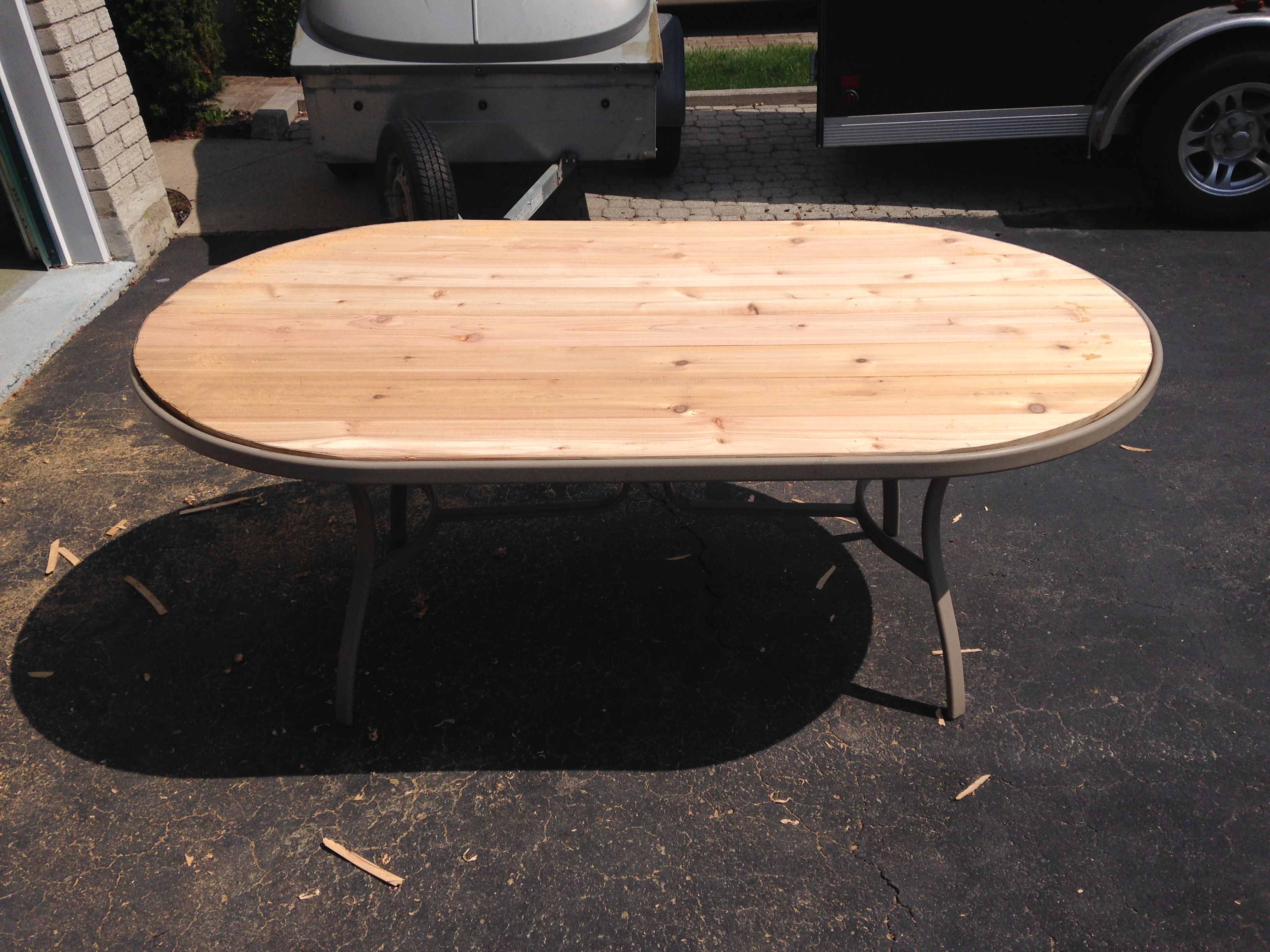 A new table top.