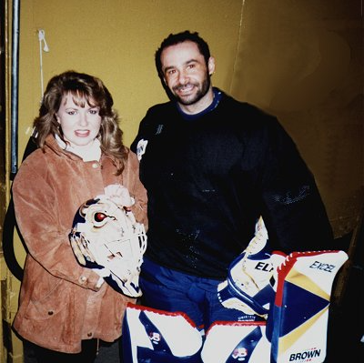 Grant Fuhr and Marlene