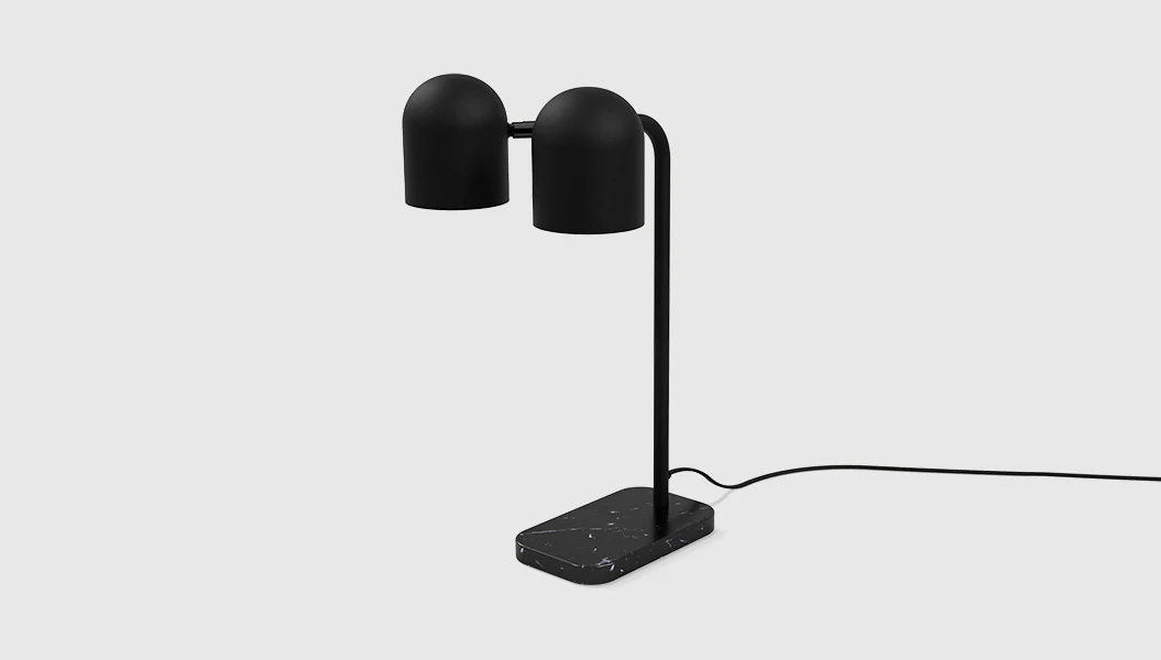 Tandem Table Lamp - Black