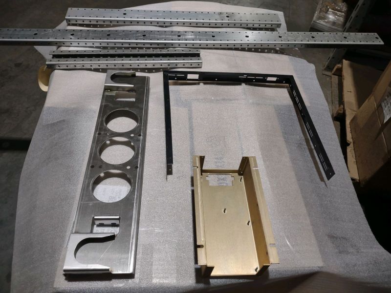 ASSORTED GALVANIZED, STAINLESS, PAINTED AND IRRIDITED ALUMINUM