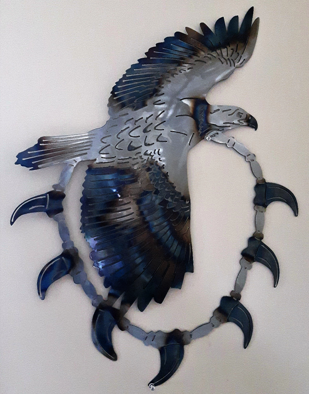 Eagle,blued,shaped,24x18 199$