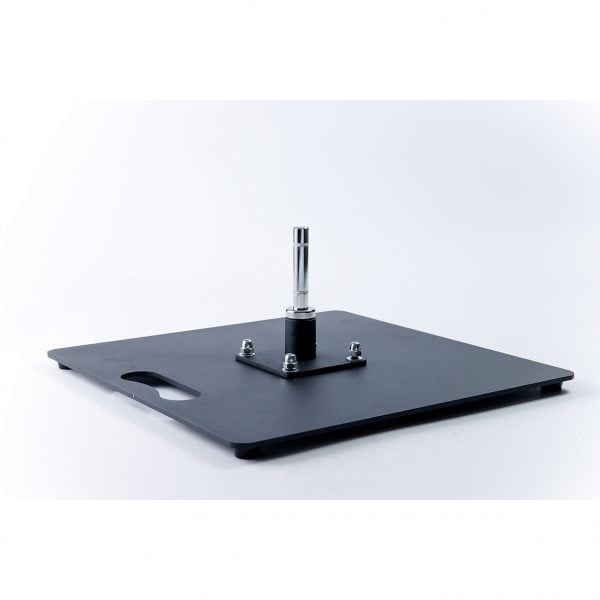 person holding red and white Supreme leather duffel bag outdoor