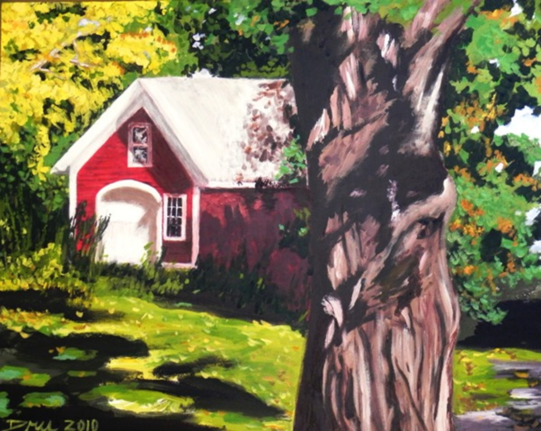 Chapin Street op.2, Acrylic on Canvas, Boston