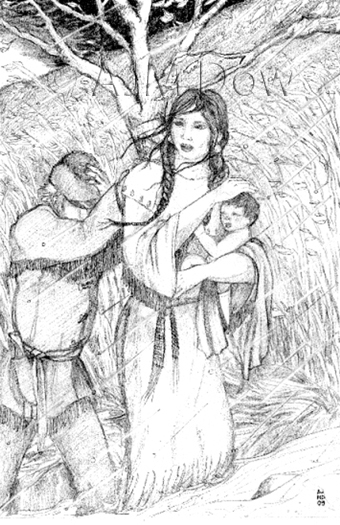 “Sacagawea. The Making of a Legend”, Young Heroes of North America, Vol.2,
 Published by Heartland Associates Inc., Winnipeg, Manitoba, (ISBN 1-896150-40-3)