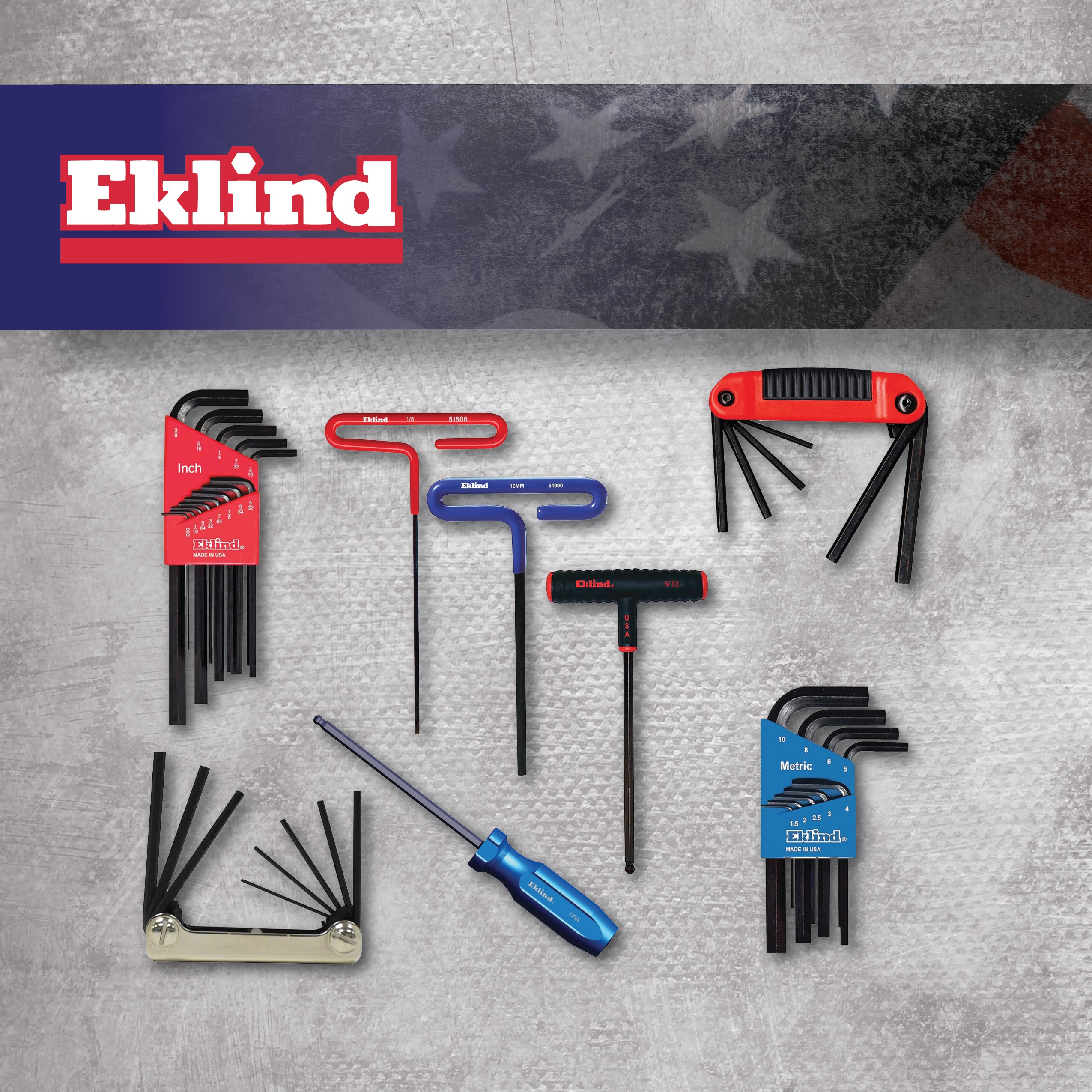 Eklind Hex Keys