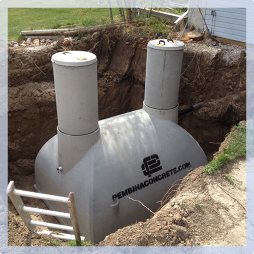 A pump next to a home