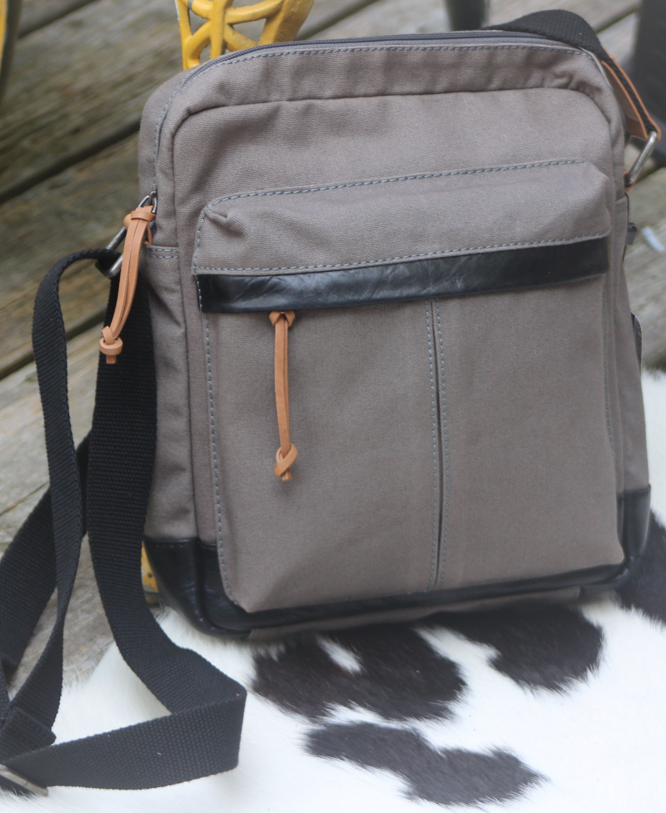 Grey & Black Canvas Collection- $68.00