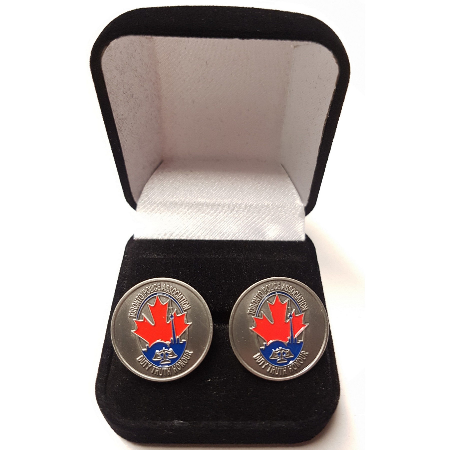 CUFF LINKS – CUSTOMIZED CREST & BOXED
