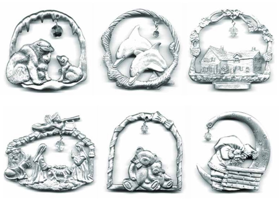 SUNCATCHERS – PEWTER - COMPLETELY CUSTOMIZED & STOCK DESIGN