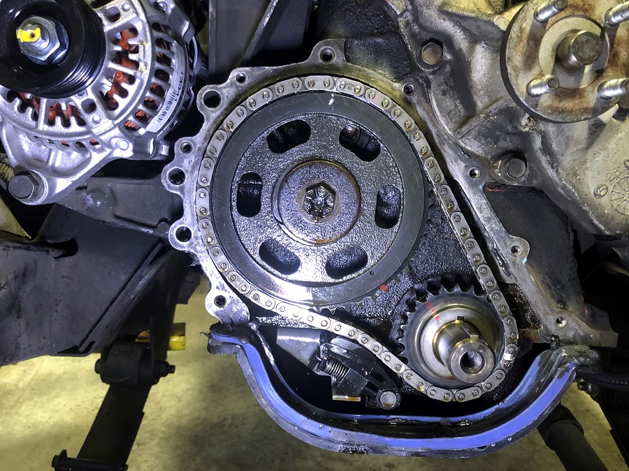 No Power - Found timing chain off by 1 tooth