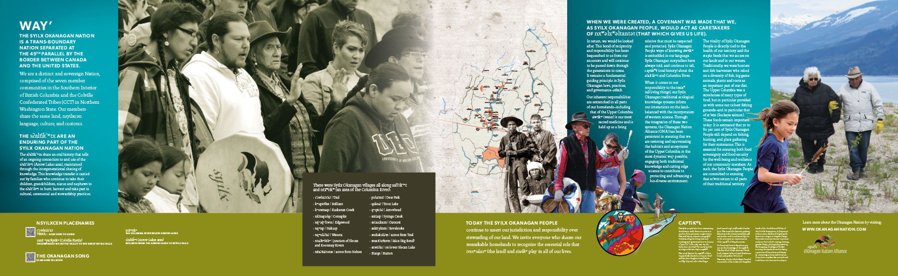 Okanagan Nation Alliance Beaver Creek, Kootenay interpretive site, 2019