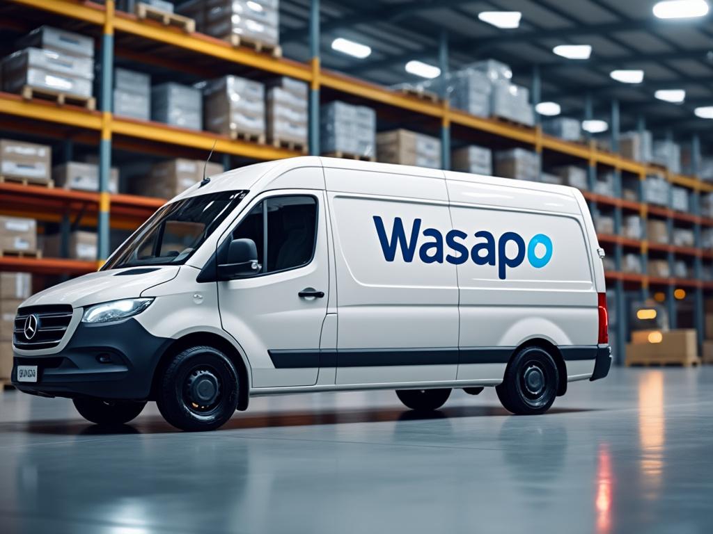 Cabaña de madera en un bosque de altos pinos con luz suave filtrándose a través de los árboles.