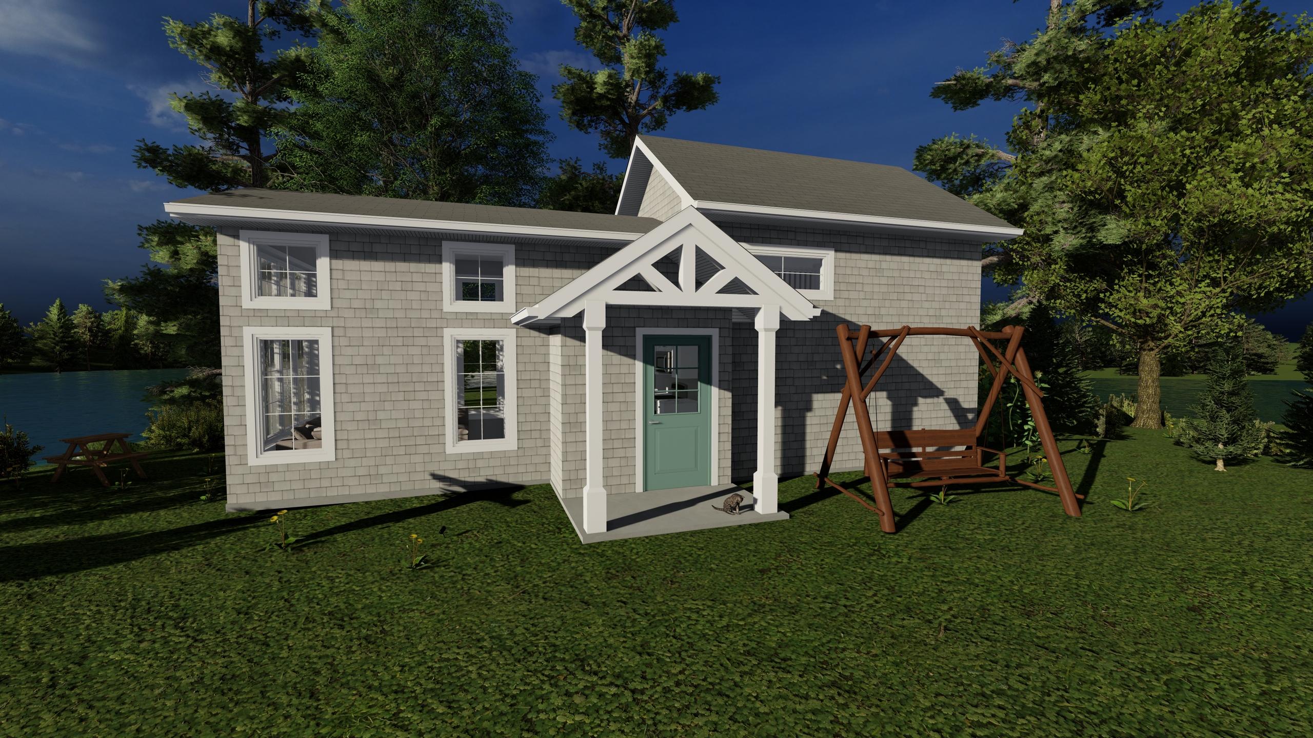 Fogo Island — Interhabs design rendering