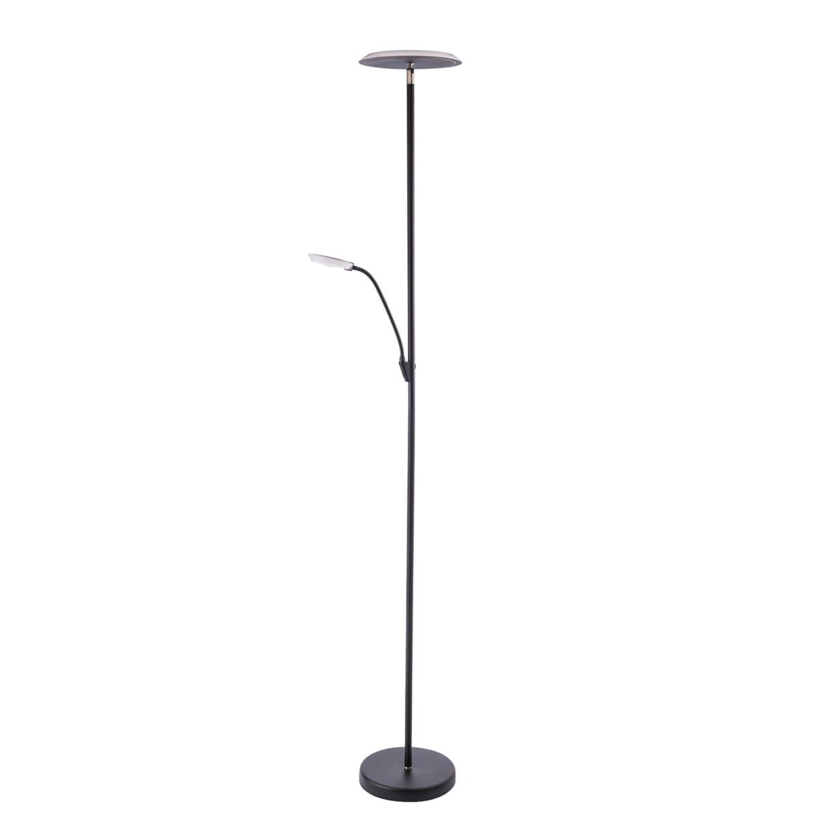 148  TC 5021 BK
LED Torchiere with Reading Light
Available in Black  and Satin Nickle
Regular Price $214.99
Sale Price $149.99