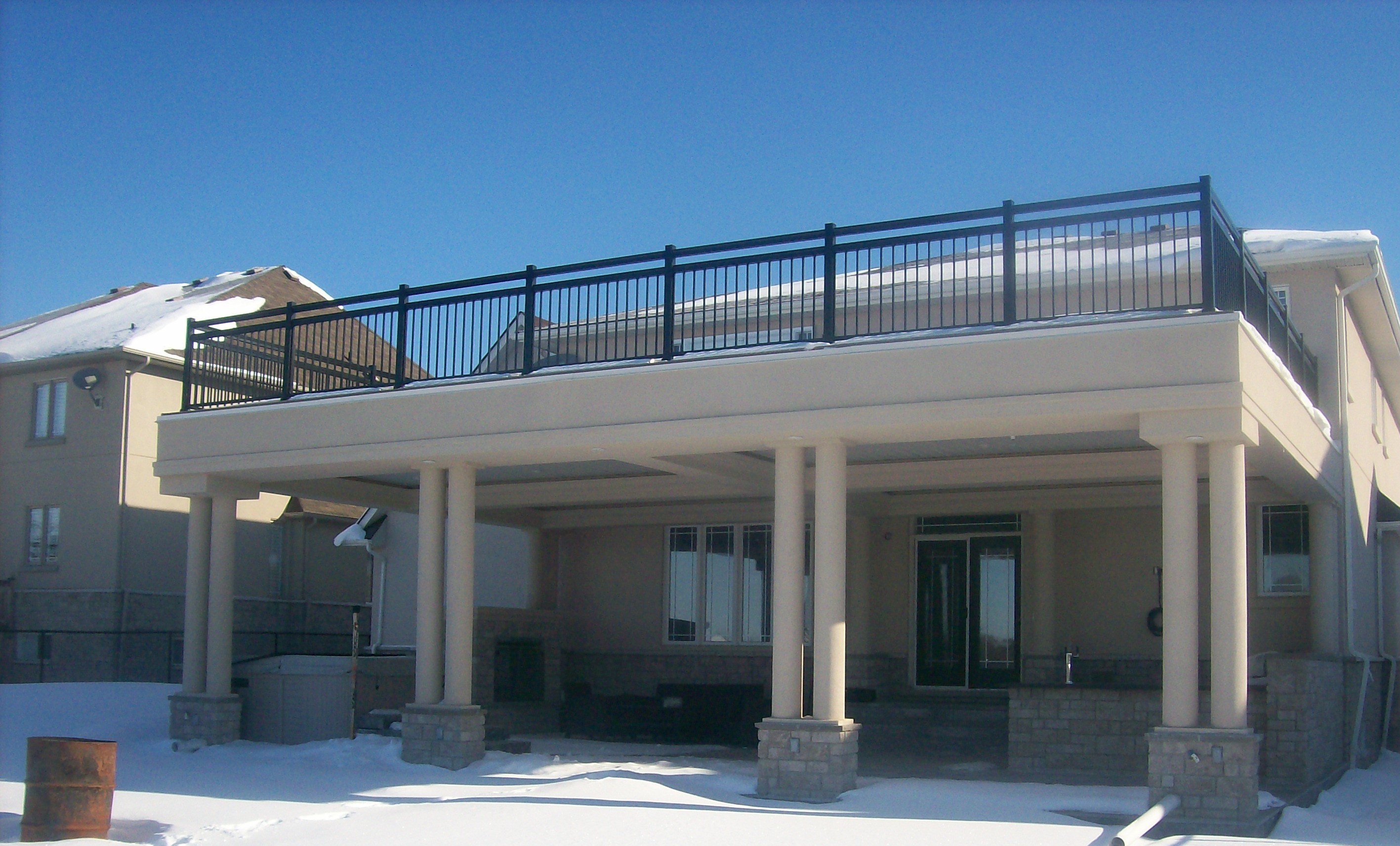 DOUBLE BAR - STRAIGHT PICKETS