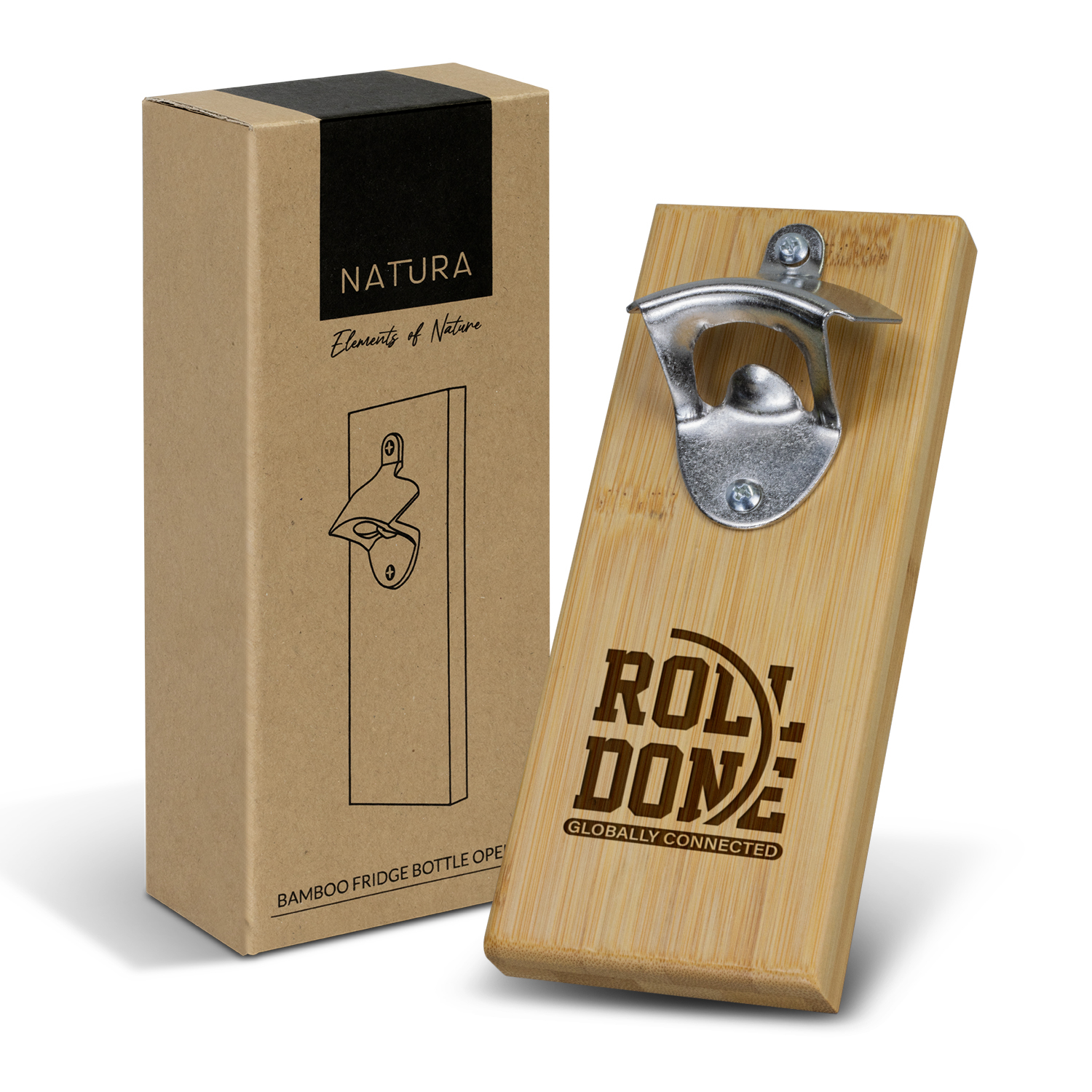 Natura Bamboo Fridge Bottle Opener