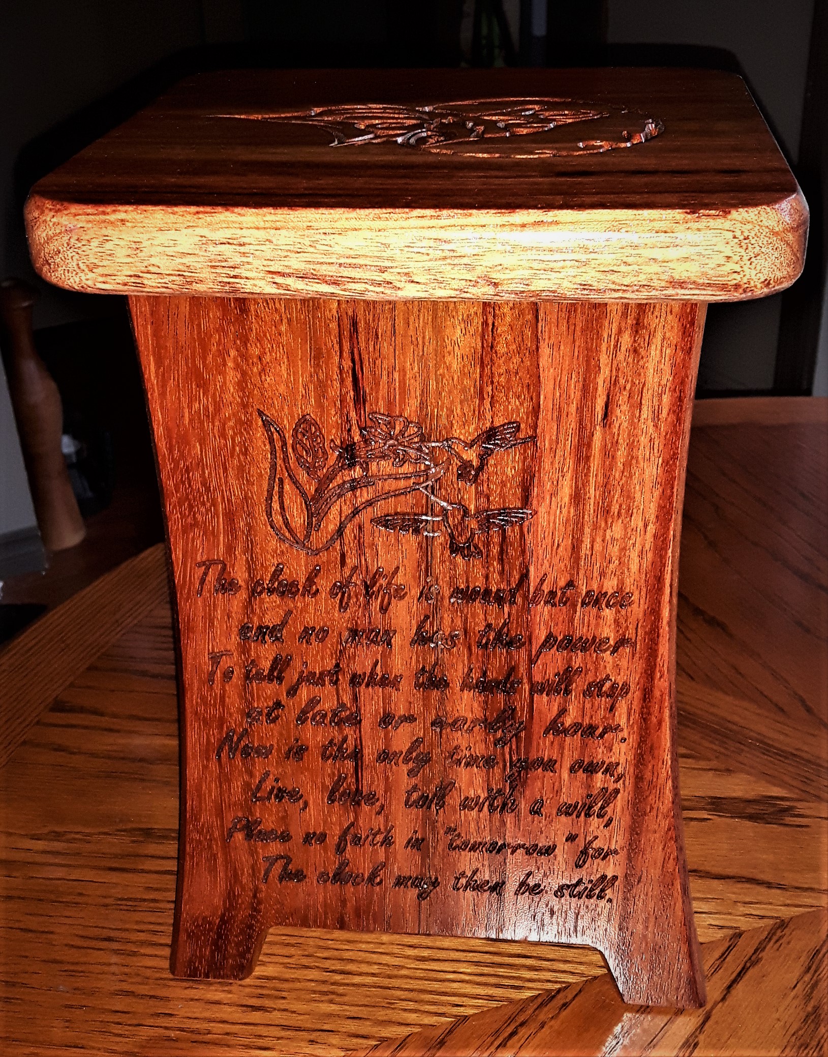 Urn, wood carved urn, Campbell river BC, Vancouver island BC, Vancouver BC, Victoria BC, British Columbia,Alberta