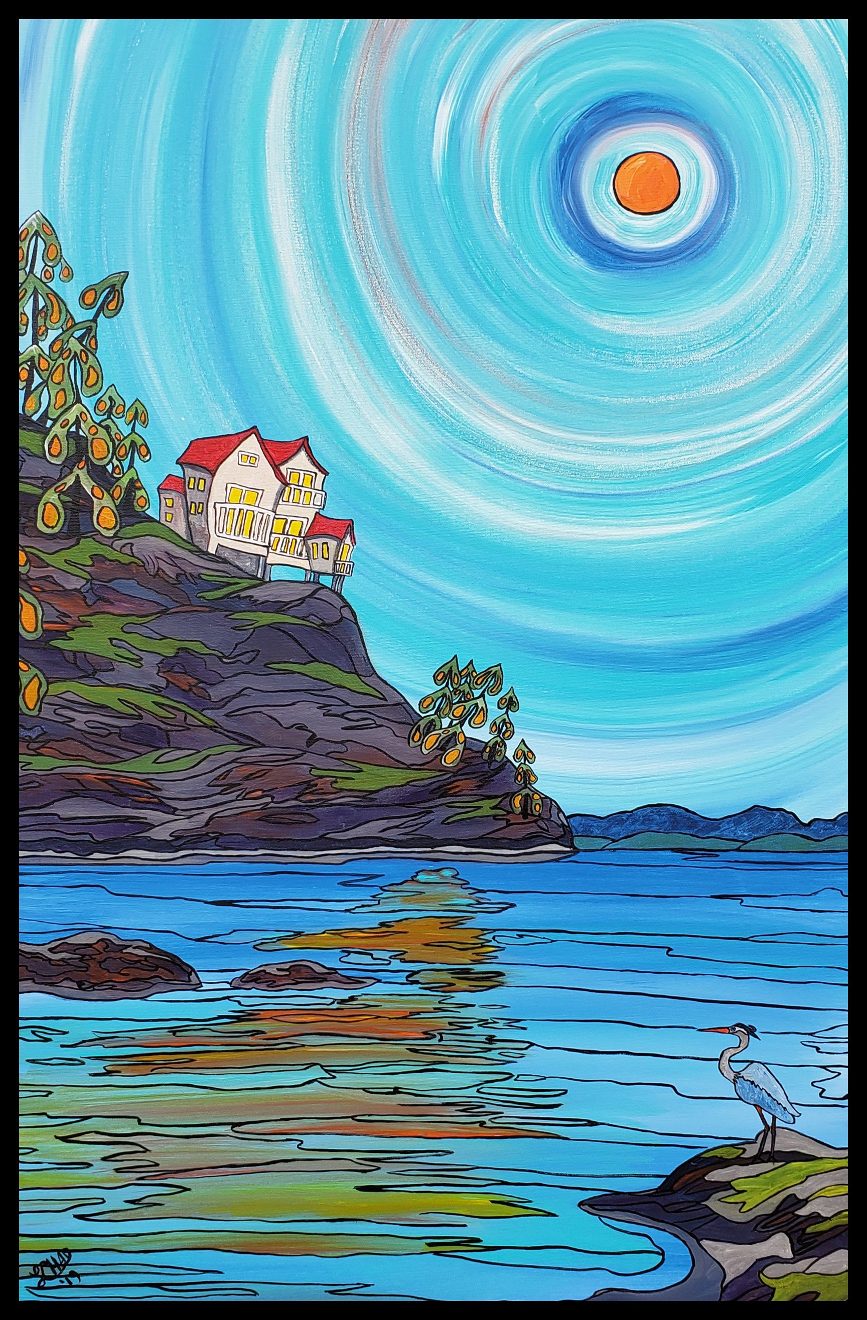 2019-15 "Living Seaside
Image: 24" x 36"
Framed: 27" x 39"
Acrylic on professional canvas
$1600.00
