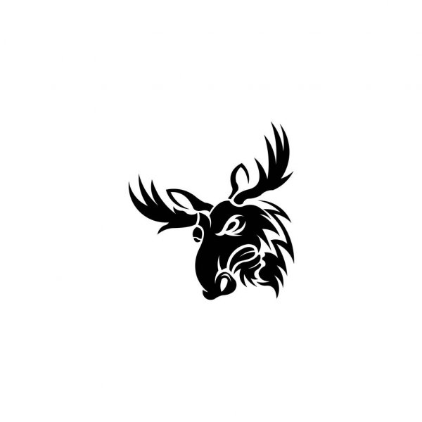 11X11 Moose Head for Vehicle