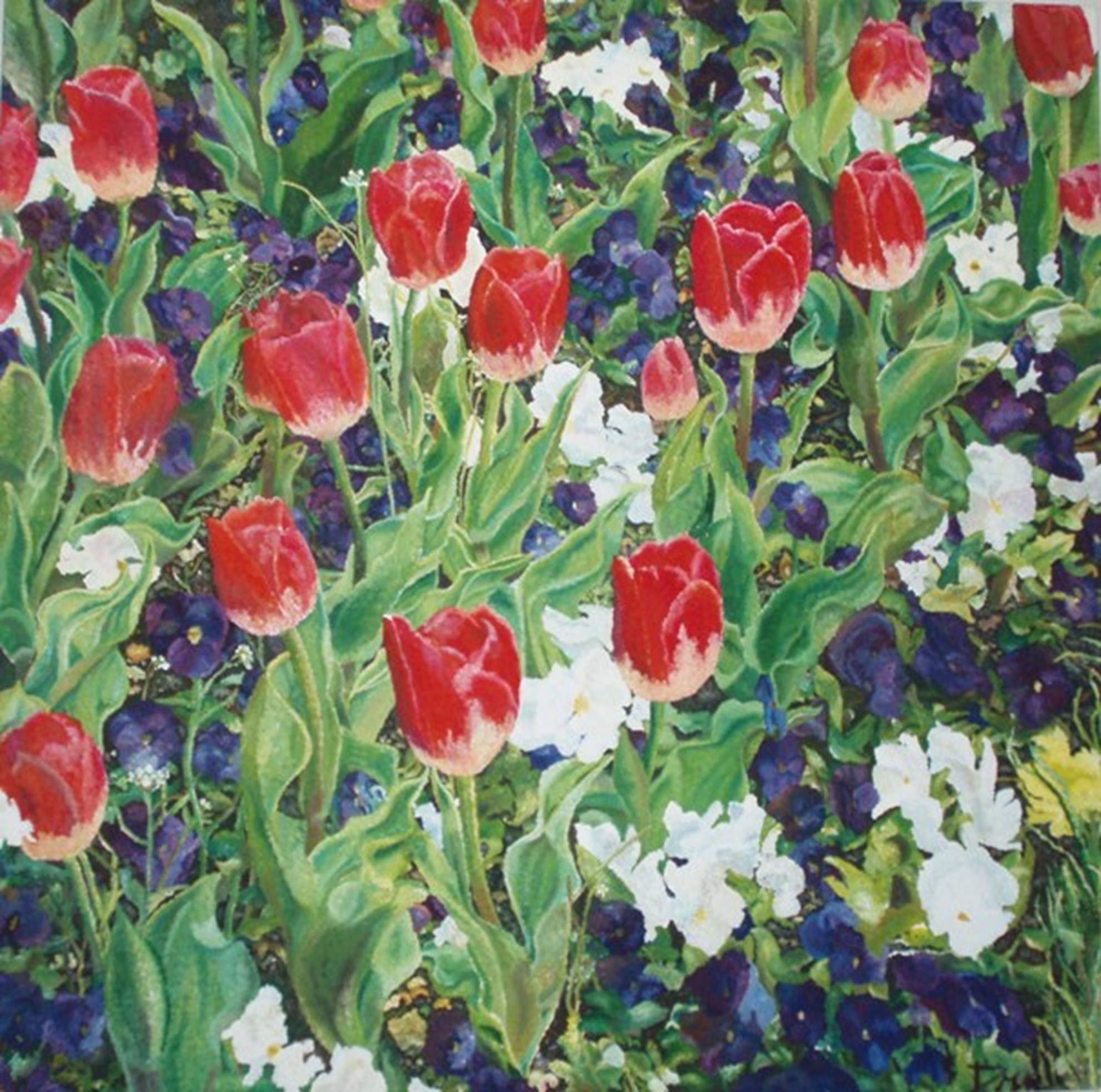 Paris Op.5, 2006, Acrylic on Canvas, 40"X40", France