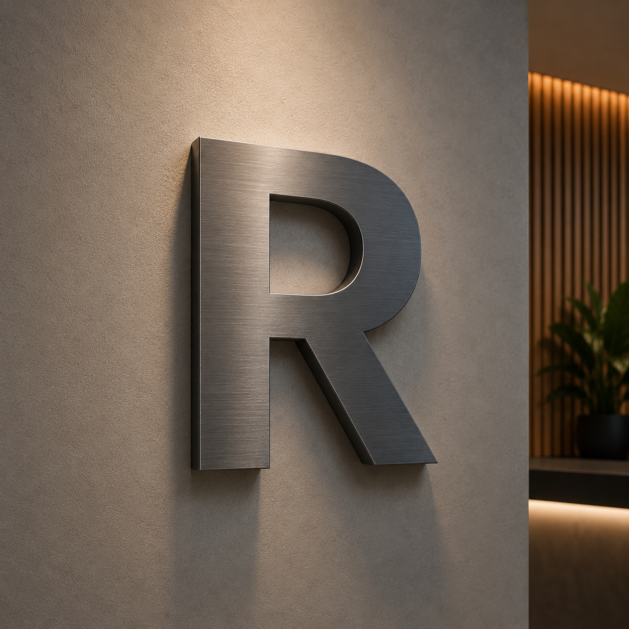Reception & Wall Letters