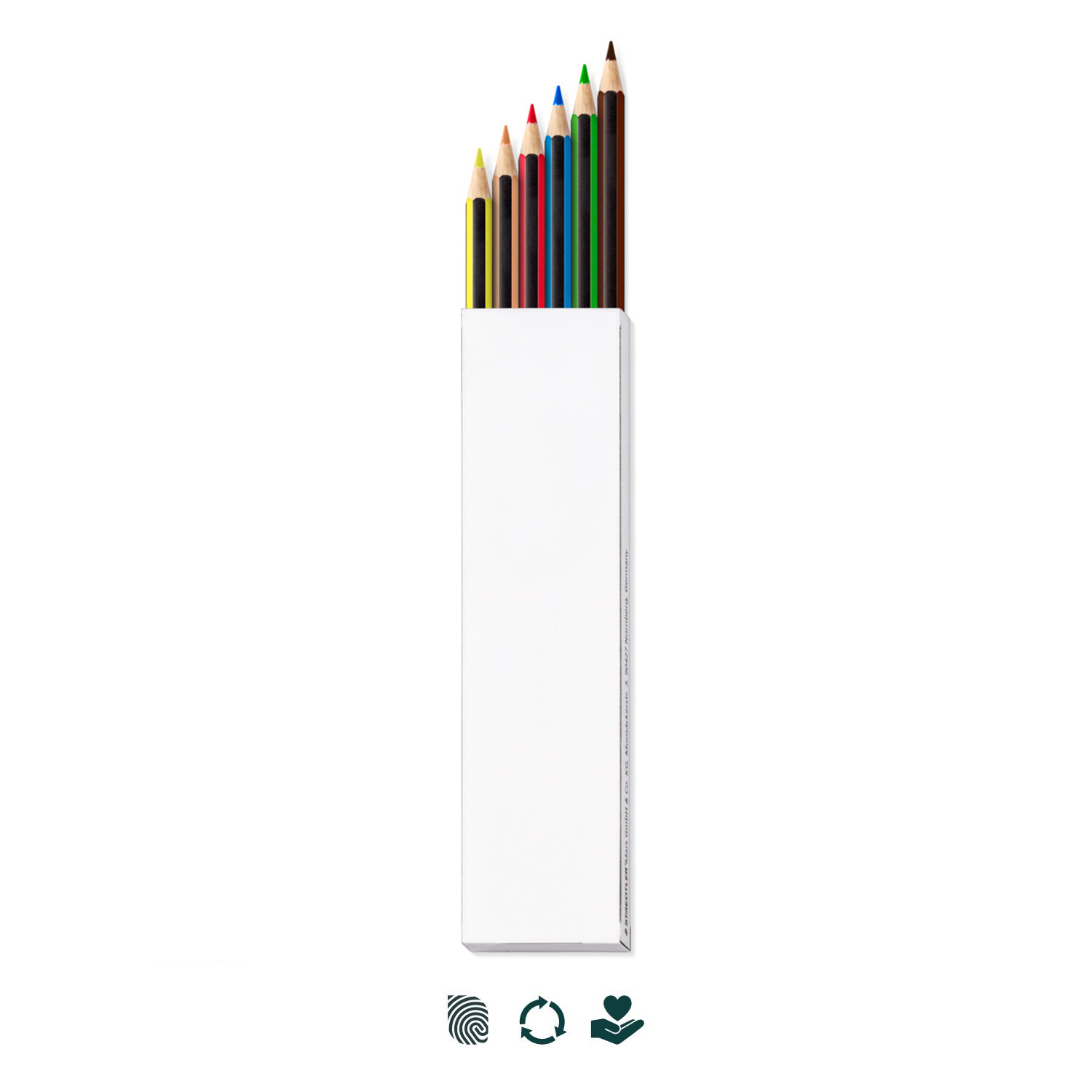 STAEDTLER Colouring Pencil x6 133621