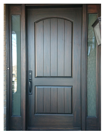 Brown Wooden Door 7
