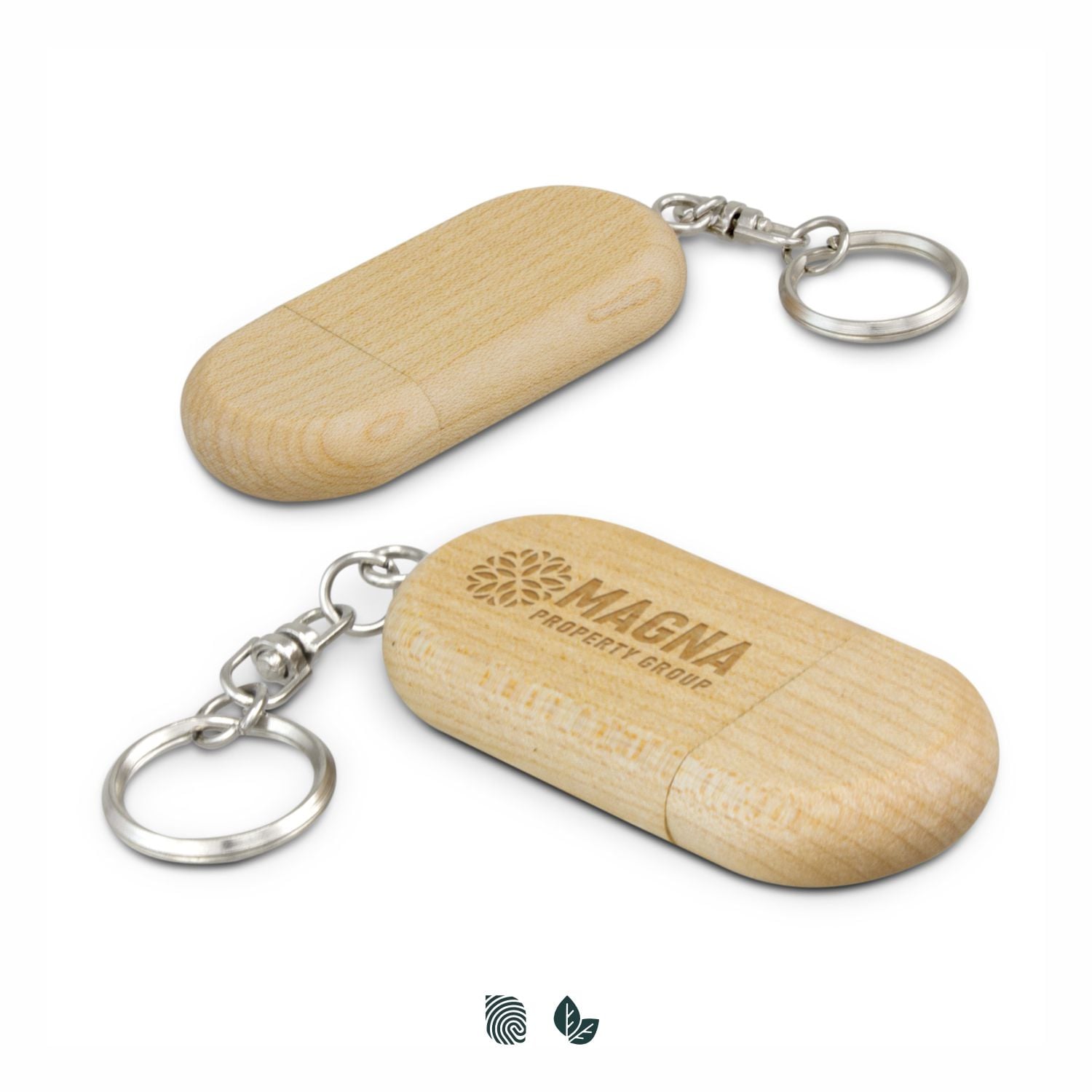 Anco 8GB Wood Flash Drive 117041