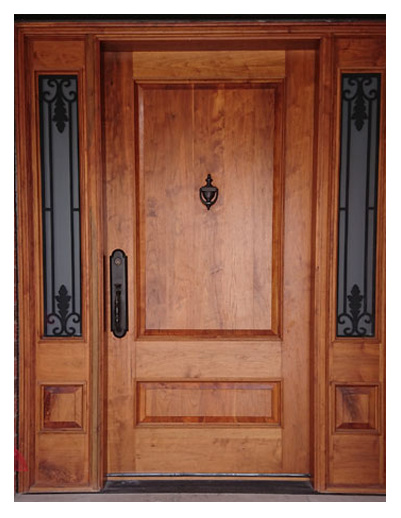 Brown Wooden Door 8
