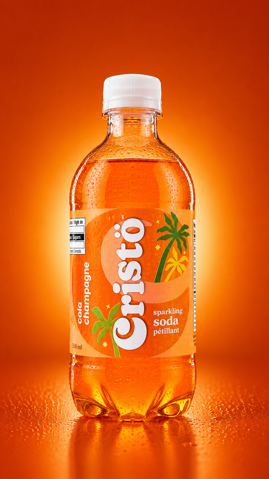 Cola Champagne Cristö 500 ml.