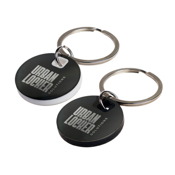 Stainless Steel Round Key Ring LL3529