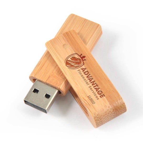 Bamboo 4GB Flash Drive LL9602