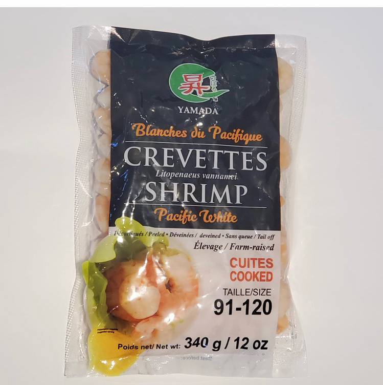 Yamada cooked shrimps
91-120 
Peeled, tail off