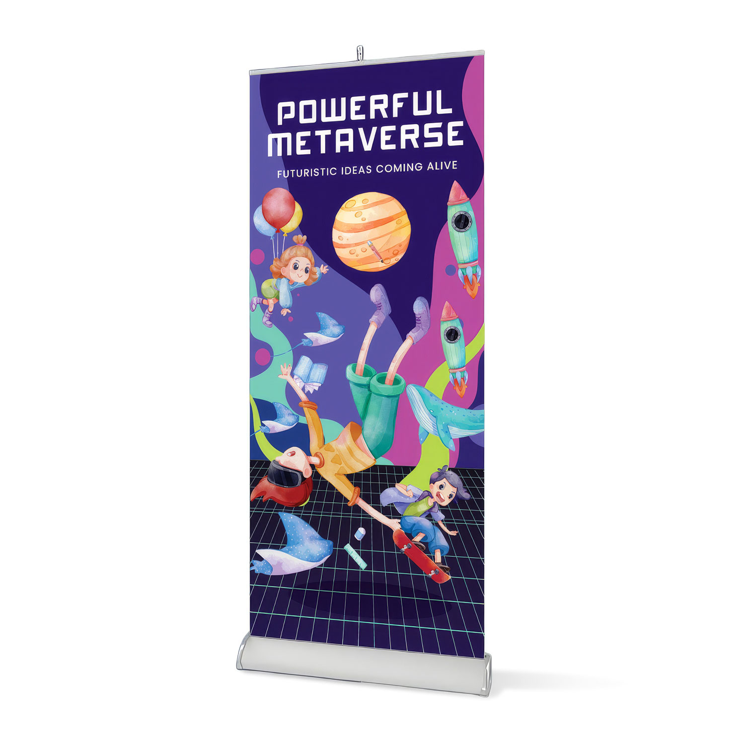 Pull Up Banner & Stand