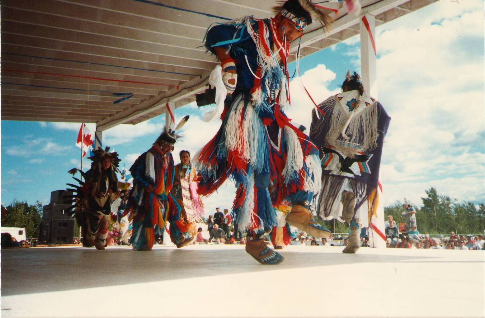 Traditional Dancers at the Bicentennial celebration. 1988.