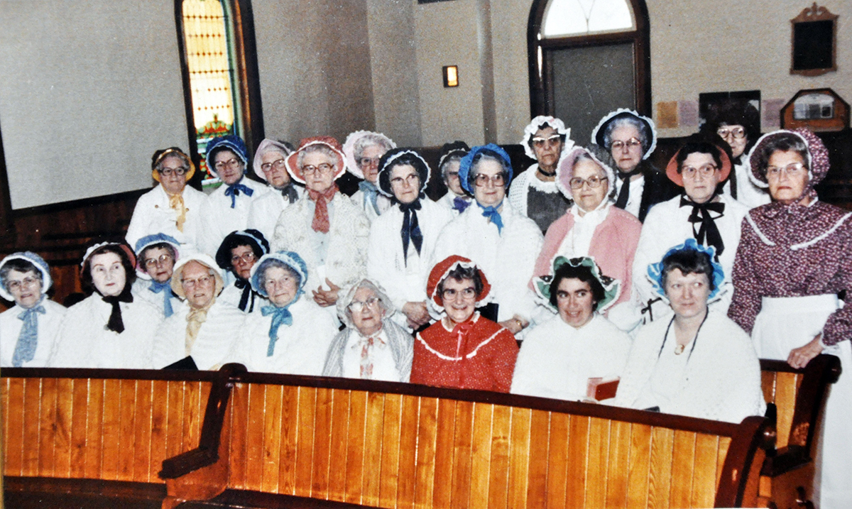 The Helping Hands Quilters, c. 1984