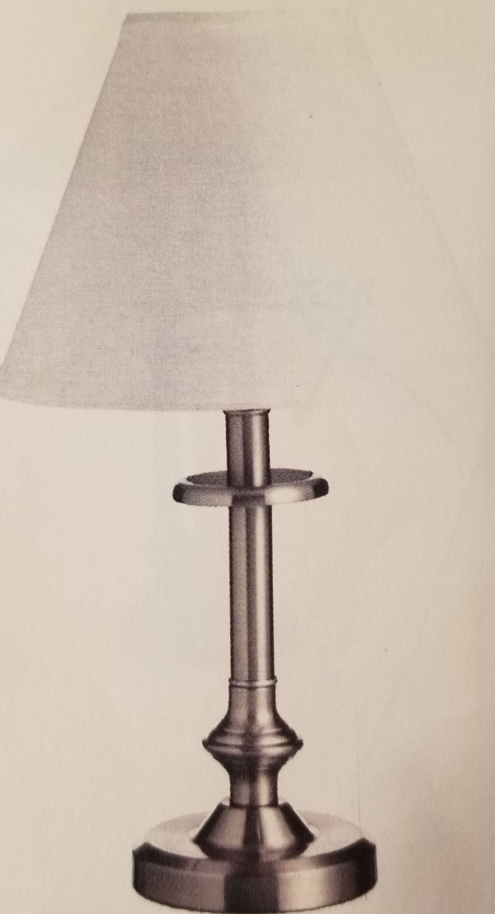 982 Table Lamp
Made in Canada
Available in Antique Brass, 
Brushed Chrome, Black
or Antique Bronze
Regular Price $105.99
Sale Price $74.99