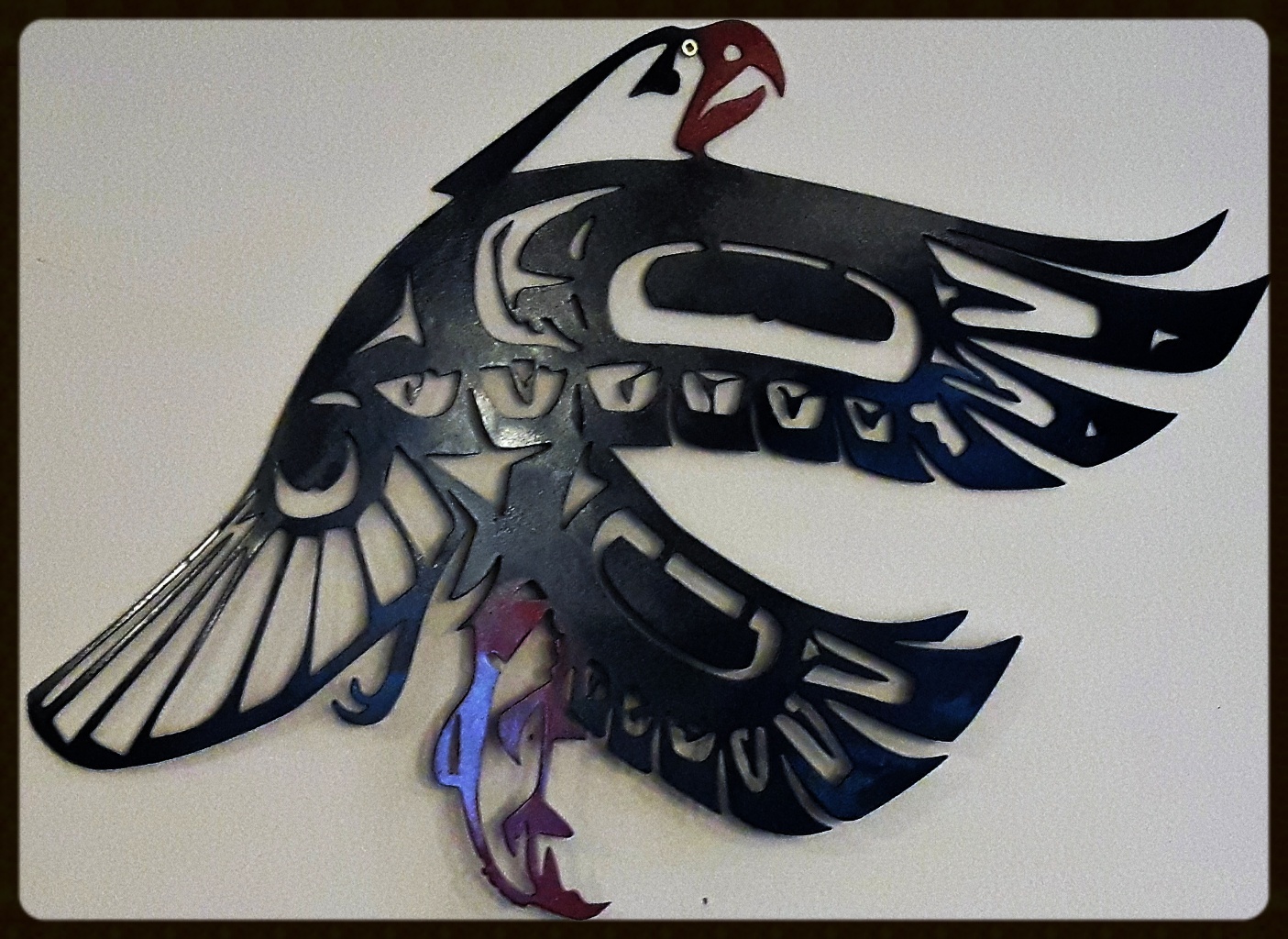 Metal art ,Aboriginal Eagle , Campbell river BC, Vancouver island BC, Vancouver BC, Victoria BC, British Columbia,Alberta