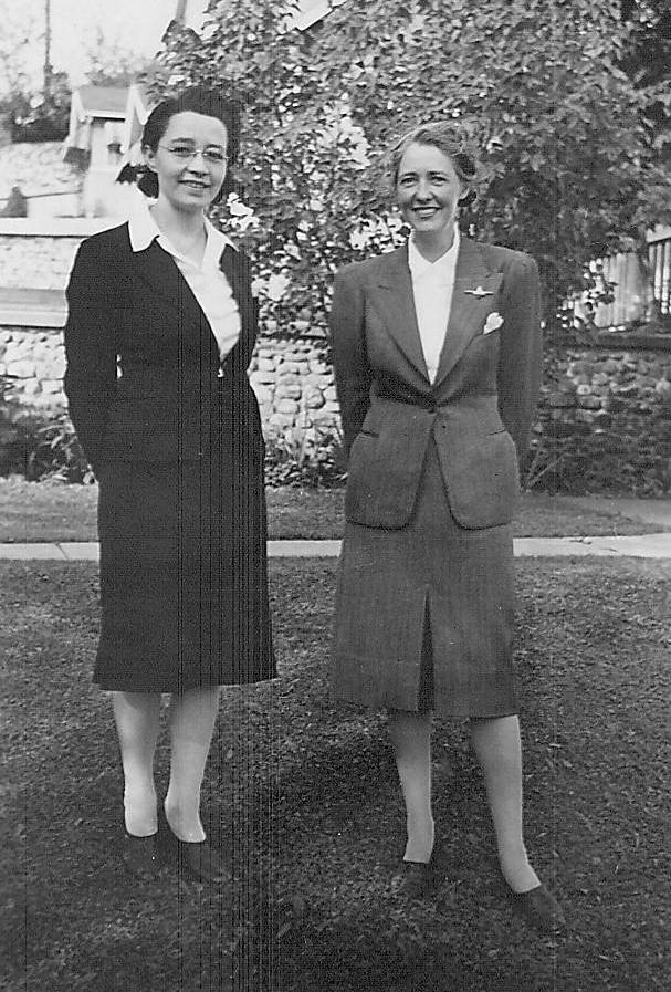 This photo is labelled as "Lillian Lamberton with another lady" We are quite certain Lillian is the lady on the right - any one recognize the lady on the left? This photo doesn't appear to be taken in Fort Vermilion - so it's quite possible she isn't from here!
998.5.23.73 / Lamberton, Rev. Hugh and Lillian