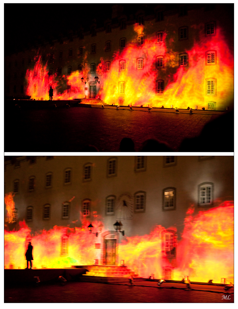 Sons et lumières sur
Mgr de Laval au Petit
séminaire de Québec
- Eté 2009