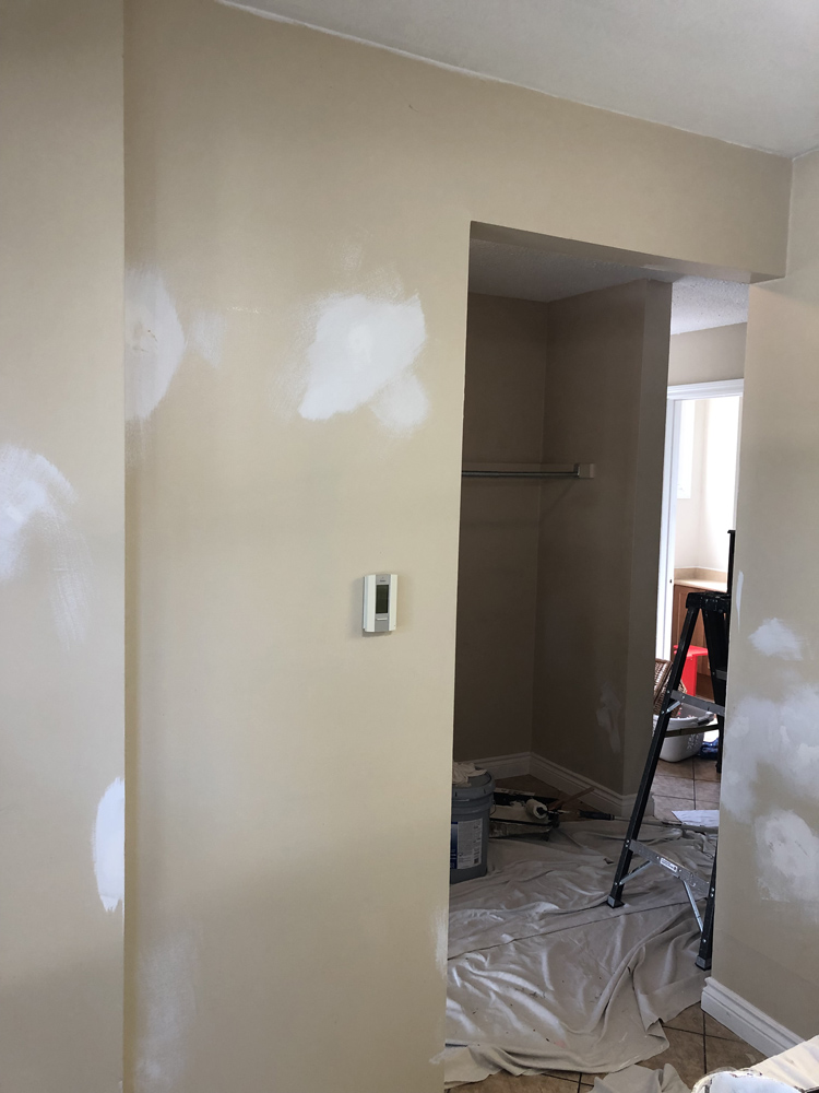 If you need drywall repairs, no problem, we do them all the time