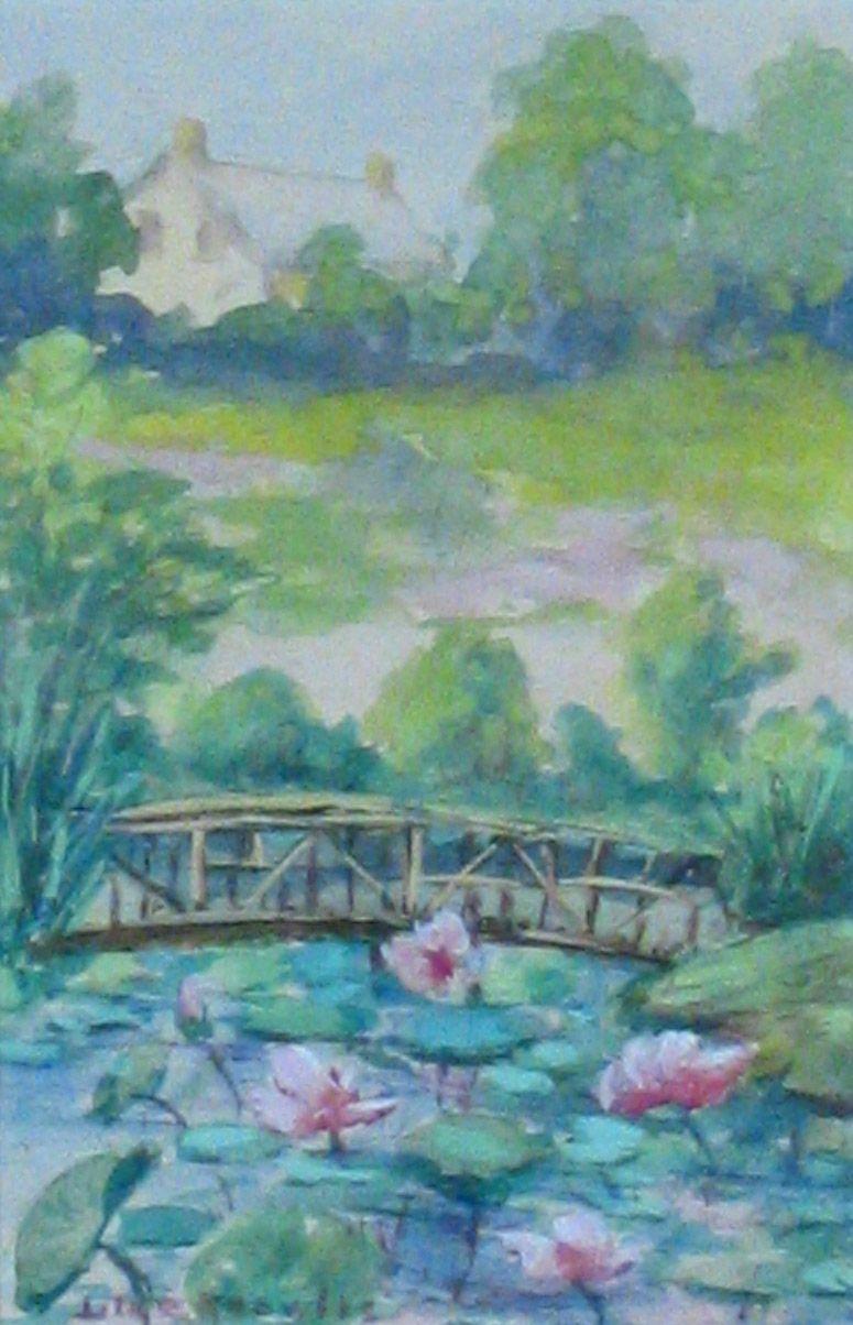 Waterlilies, Oil on canvas