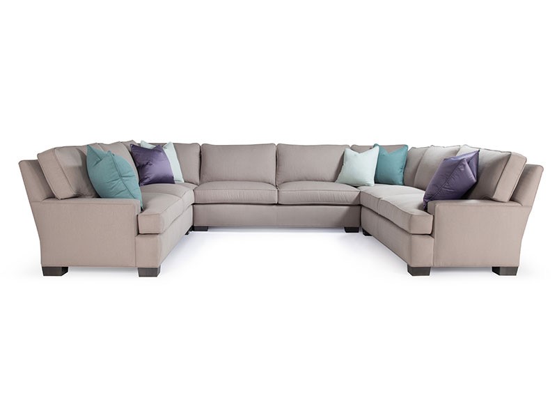 Portland Sectional - Shown in Fabric, “U” Configuration