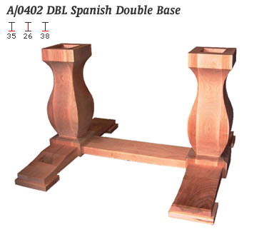 A0402 Spanish Double Pedestal